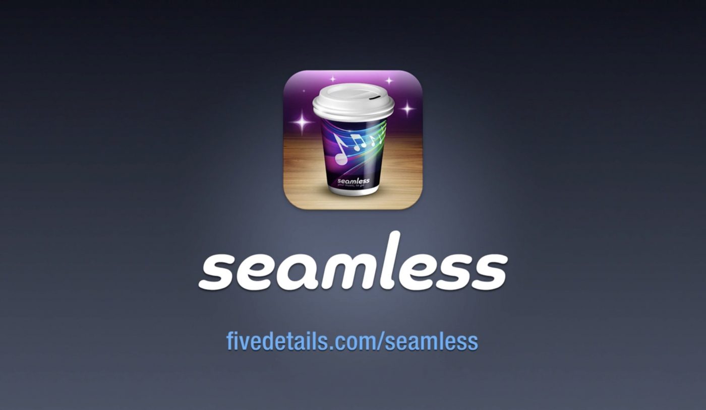 Seamless iOS App