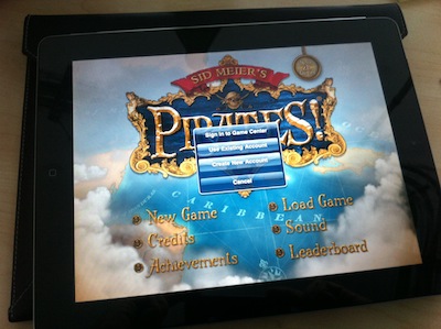 Sid Meier's Pirates for iPad