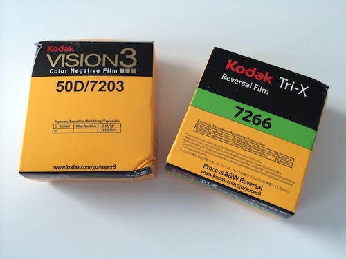 Kodak 8mm cartridges