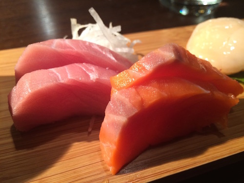 Akiko's Restaurant - umimasu (Australian ocean trout) & sustainable blue blue fin chu toro