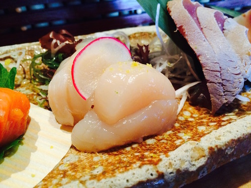 Sushi Ran - hotategai (sea scallop)