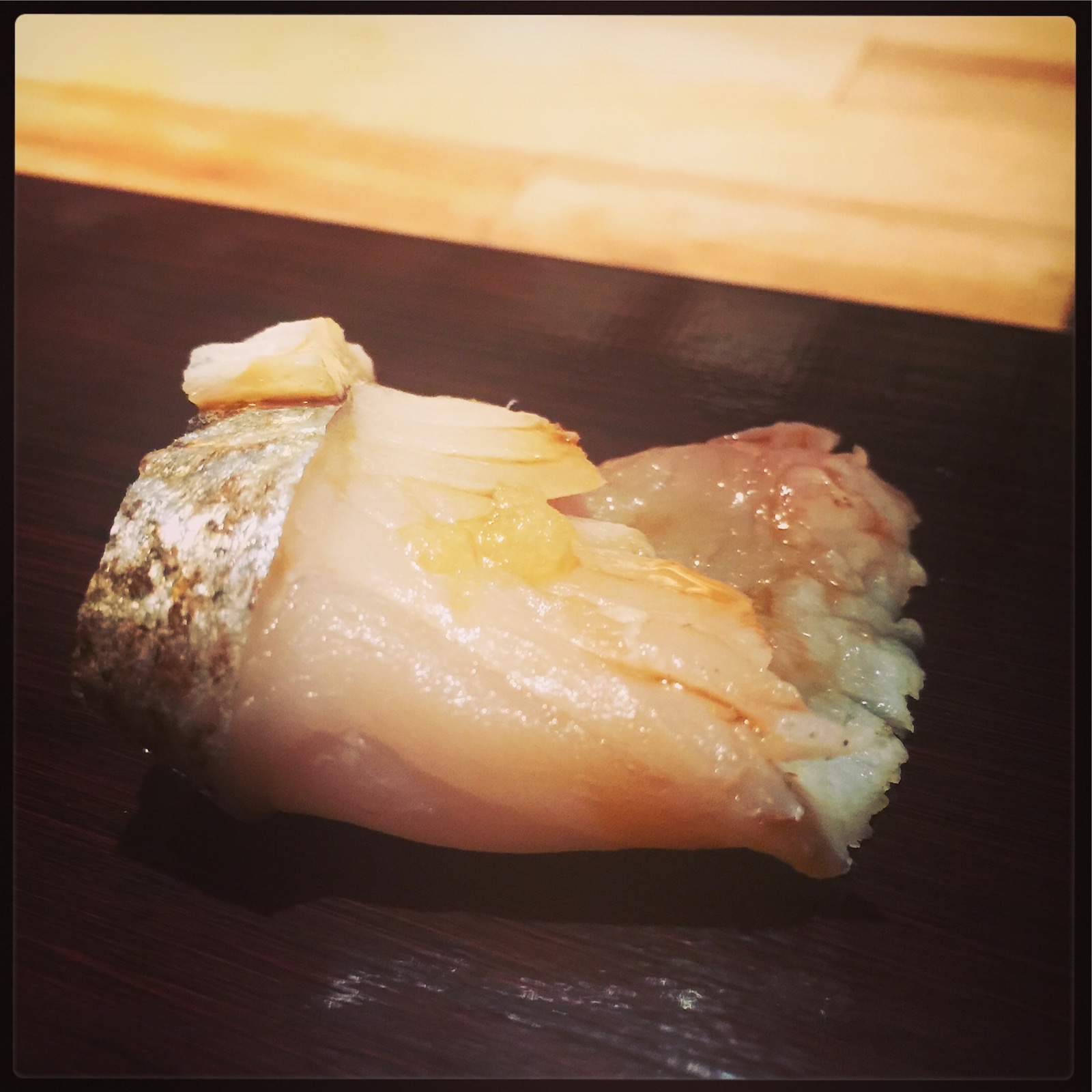 Sushi Ran - omakase - sagoshi sashimi