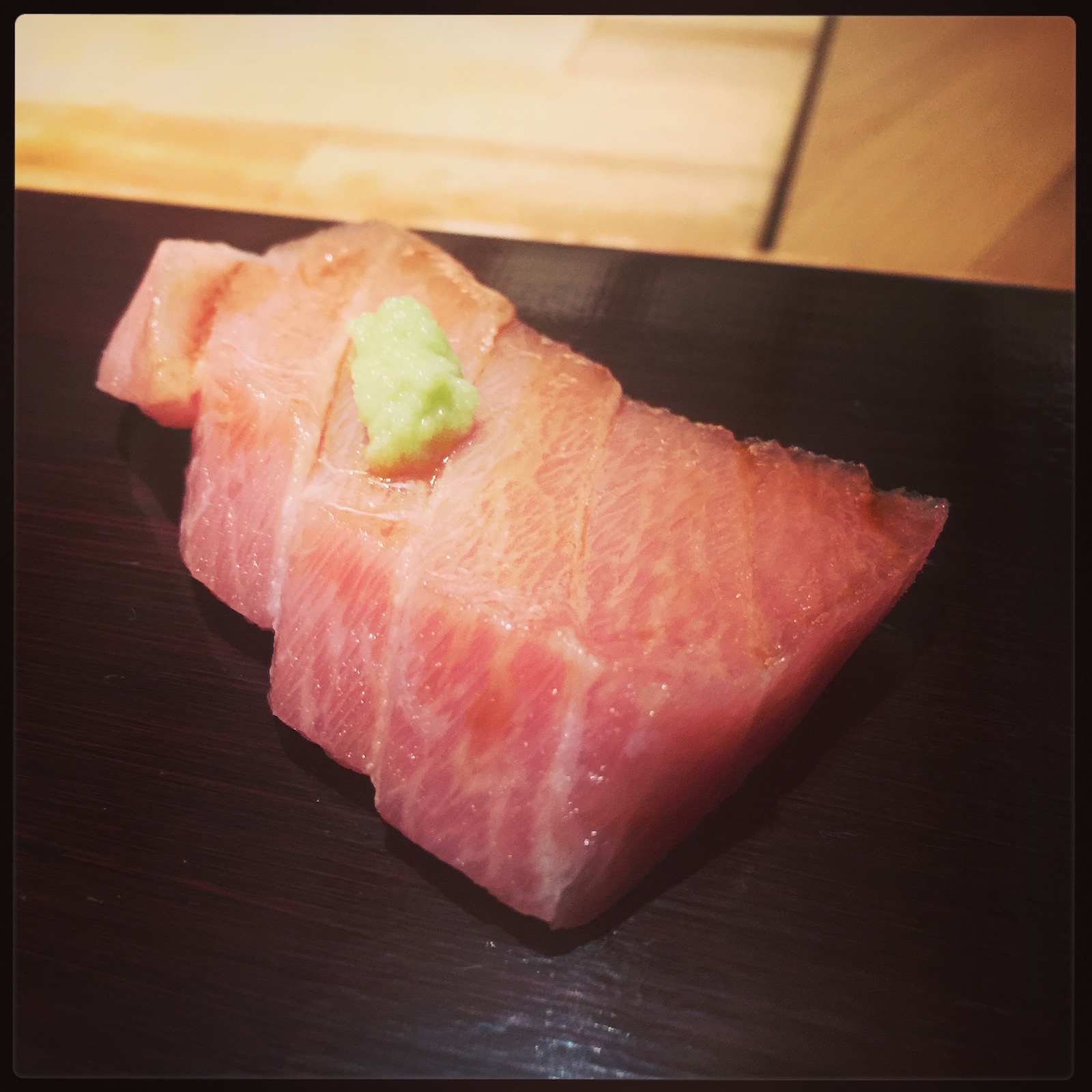 Sushi Ran - omakase - toro sashimi