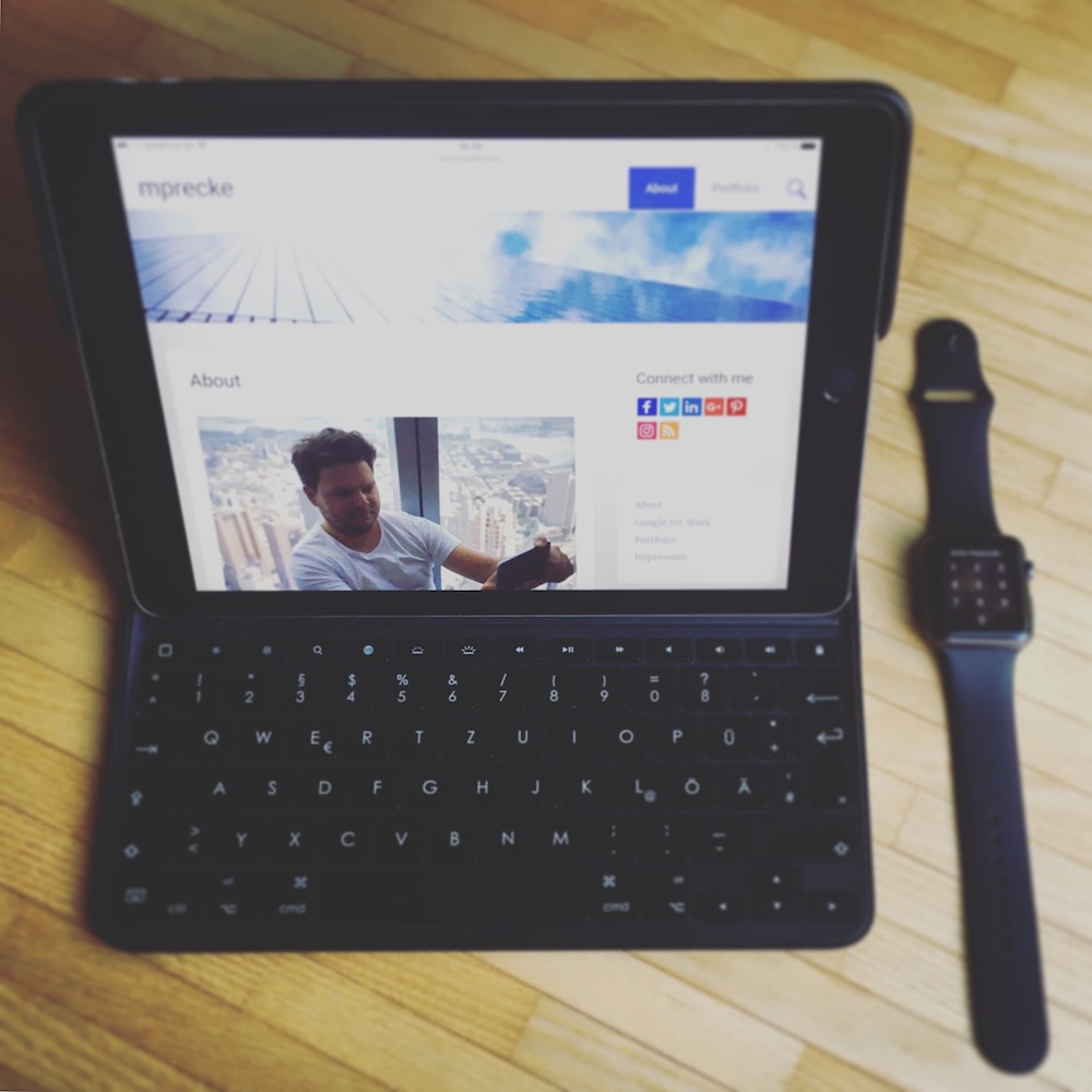 iPad Pro and Apple Watch
