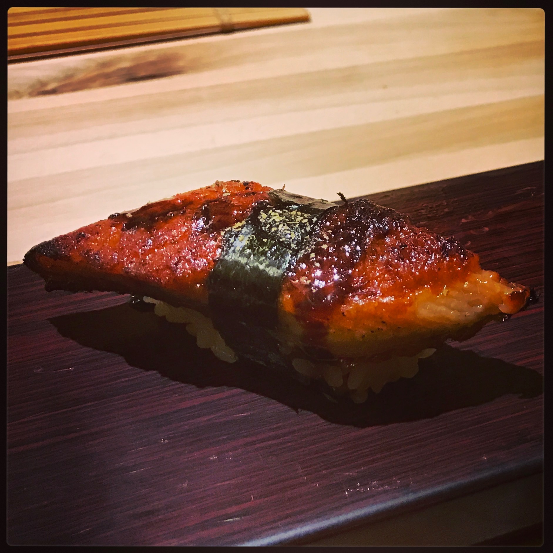 Sushi Ran - omakase - unagi nigiri