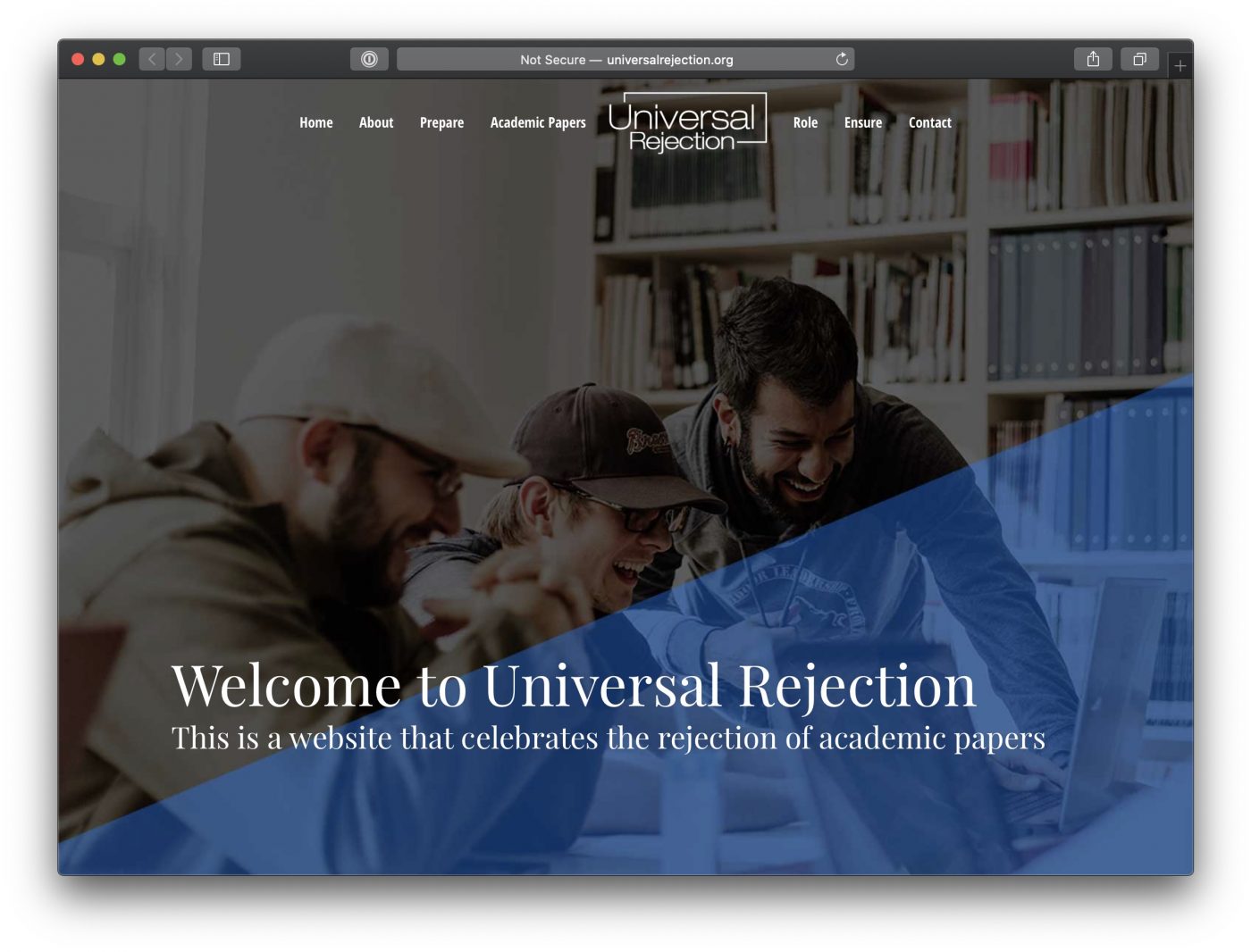 Journal of Universal Rejection