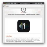 NoiseGate - Best Mobile App Design Gold Award