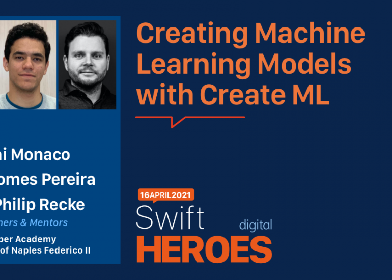 Creating Machine Learning Models with Create ML at Swift Heroes Digital 2021